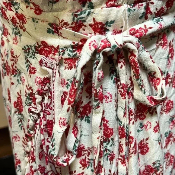 If By Sea Los Angeles dress wrap floral Size M - Picture 8 of 11